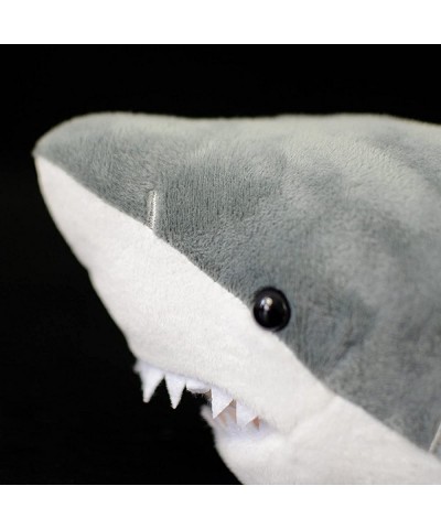 Simulation Great White Shark Plush Toys 23inch Super Soft Realistic Ocean Plush Stuffed Animal Dolls Very Cute Kids Birthday ...