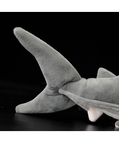 Simulation Great White Shark Plush Toys 23inch Super Soft Realistic Ocean Plush Stuffed Animal Dolls Very Cute Kids Birthday ...