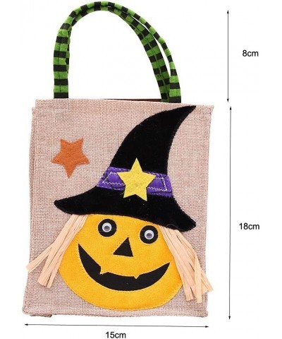 4PACK- Halloween Non-Woven Carry Bags Reusable Treat Goody Tote Bags Trick or Treat Candy Bags Party Gift Goodies Bags Party ...