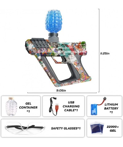 Splatter Gel Ball Blaster Toy Automatic Modes Splat Range of Over 100 FT Includes 22 000 Eco-Friendly Water Ball Beads Ammo C...