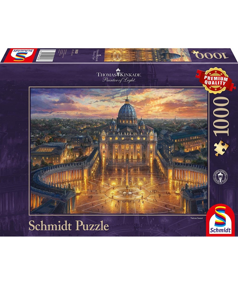 Spiele | Thomas Kinkade: The Vatican (1000pc) | Puzzle | Ages 12+ $81.29 Jigsaw Puzzles