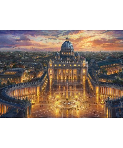 Spiele | Thomas Kinkade: The Vatican (1000pc) | Puzzle | Ages 12+ $81.29 Jigsaw Puzzles