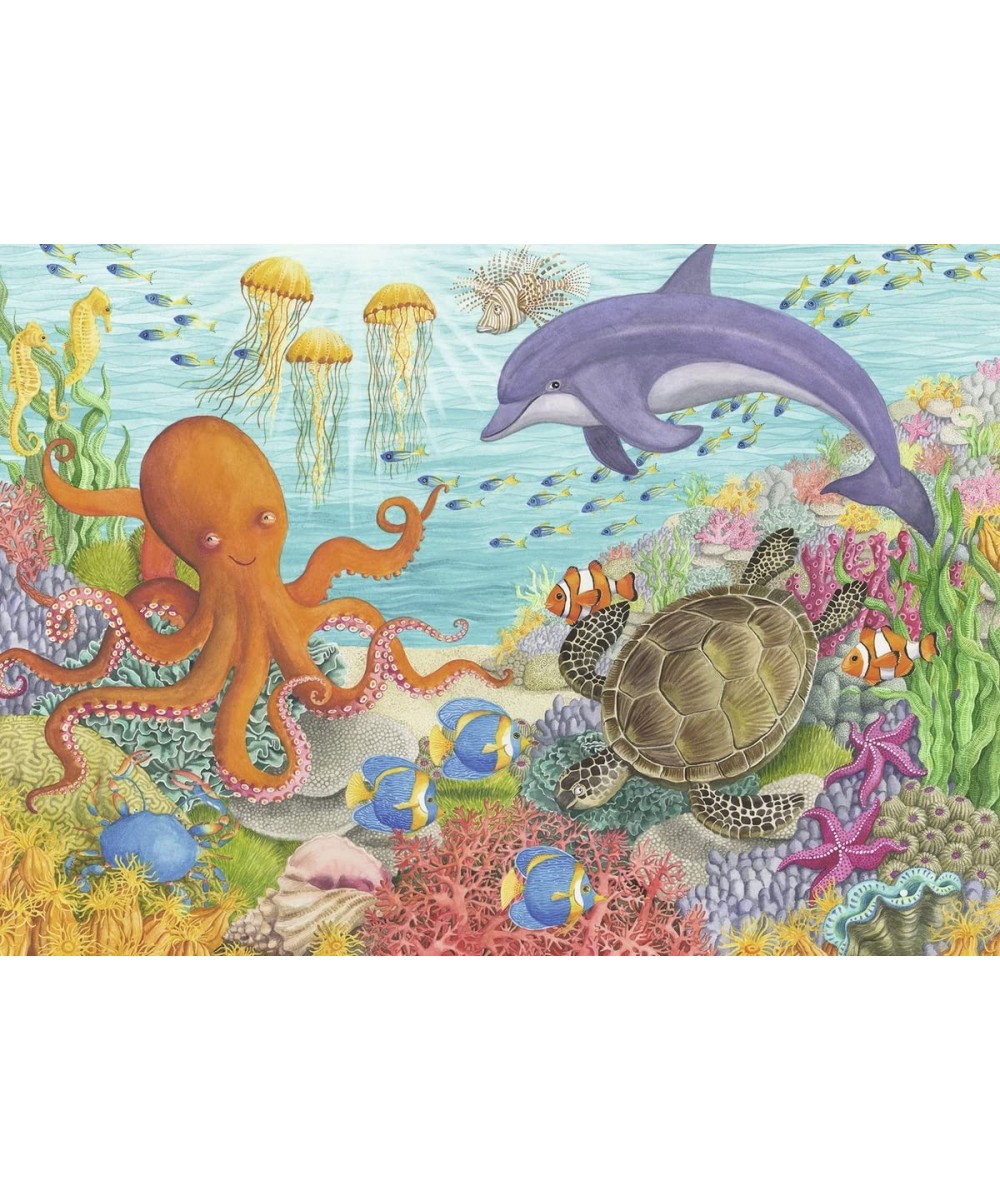 Ocean Friends 35 Piece Jigsaw Puzzle for Kids – Every Piece is Unique Pieces Fit Together Perfectly $23.65 Jigsaw Puzzles