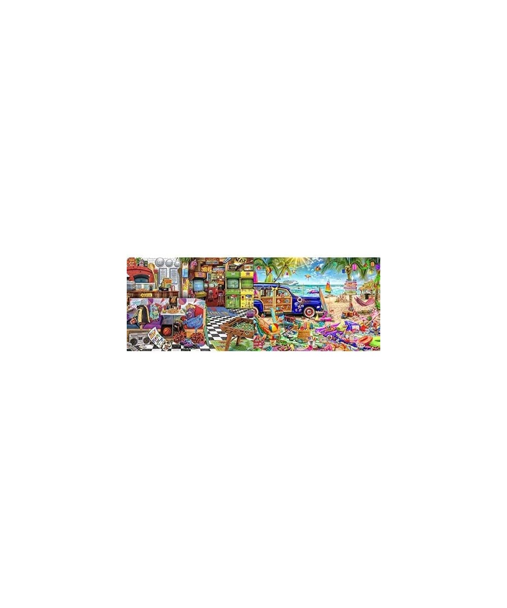 Aimee Stewart - Pixels and Pizza - 1000 Piece Jigsaw Puzzle & Games - Aimee Stewart - Beach Vacation - 1000 Piece Jigsaw Puzz...