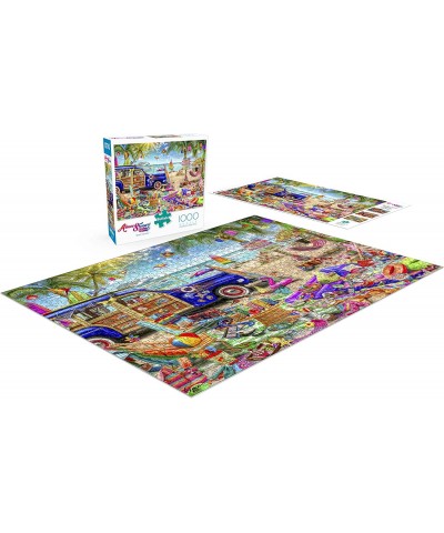 Aimee Stewart - Pixels and Pizza - 1000 Piece Jigsaw Puzzle & Games - Aimee Stewart - Beach Vacation - 1000 Piece Jigsaw Puzz...