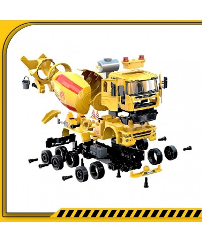 Store- Mixer Truck Toy - Construction Truck Toys for Kids Friction Powered Vehicles with Sound and Light Concrete Truck Toy P...