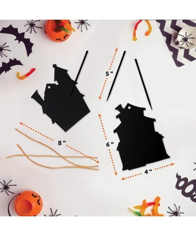 Halloween Magic Scratch Crafts for Kids and Adults - DIY Halloween Decorations - Haunted House Arts and Crafts Ornaments - In...