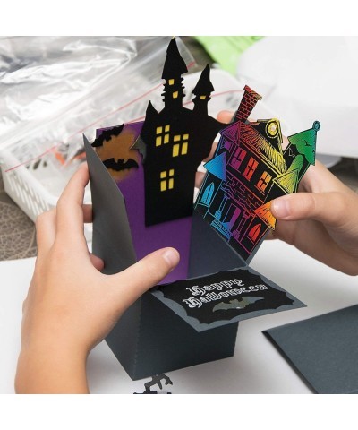 Halloween Magic Scratch Crafts for Kids and Adults - DIY Halloween Decorations - Haunted House Arts and Crafts Ornaments - In...