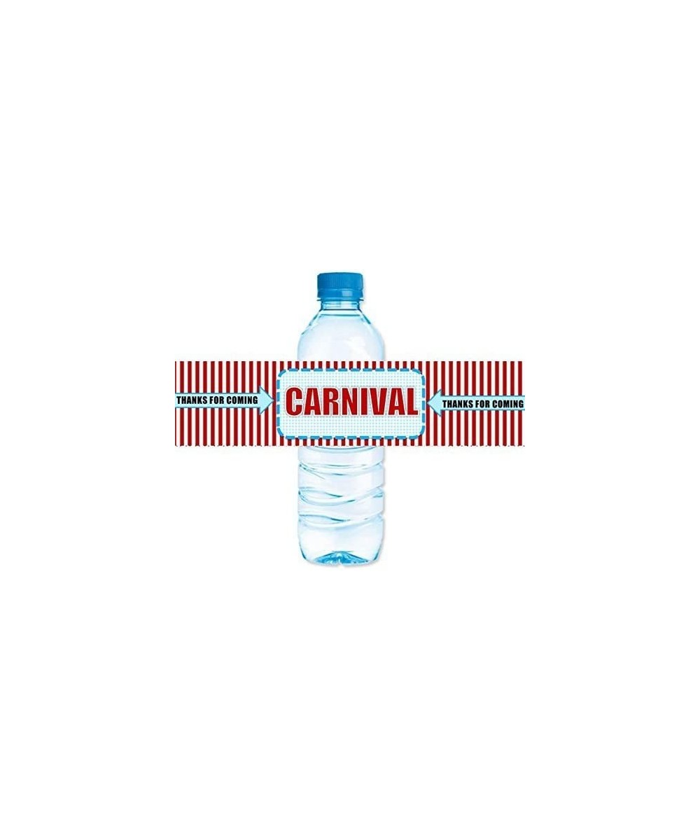 Z9088 Birthday Carnival Party Table Decorations -15pack Water Bottle Labels $17.63 Kids' Party Centerpieces