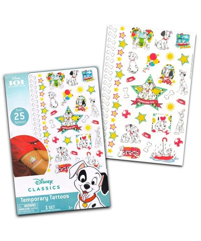 Disney Cats and Dogs Party Favors for Kids Bundle ~ Over 100 Pcs Disney Temporary Tattoos Featuring 101 Dalmatians Lady and t...