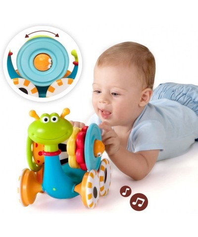 Musical Crawl N' Go Snail Toy with Stacker - Promotes Baby's Crawling and Walking. Rolls and Spins Its Shell As It Moves. $58...