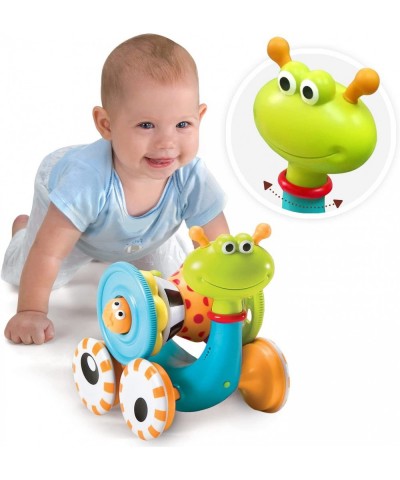 Musical Crawl N' Go Snail Toy with Stacker - Promotes Baby's Crawling and Walking. Rolls and Spins Its Shell As It Moves. $58...