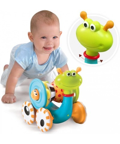 Musical Crawl N' Go Snail Toy with Stacker - Promotes Baby's Crawling and Walking. Rolls and Spins Its Shell As It Moves. $58...