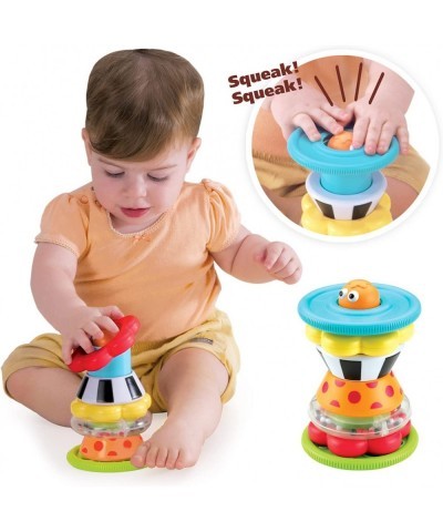 Musical Crawl N' Go Snail Toy with Stacker - Promotes Baby's Crawling and Walking. Rolls and Spins Its Shell As It Moves. $58...