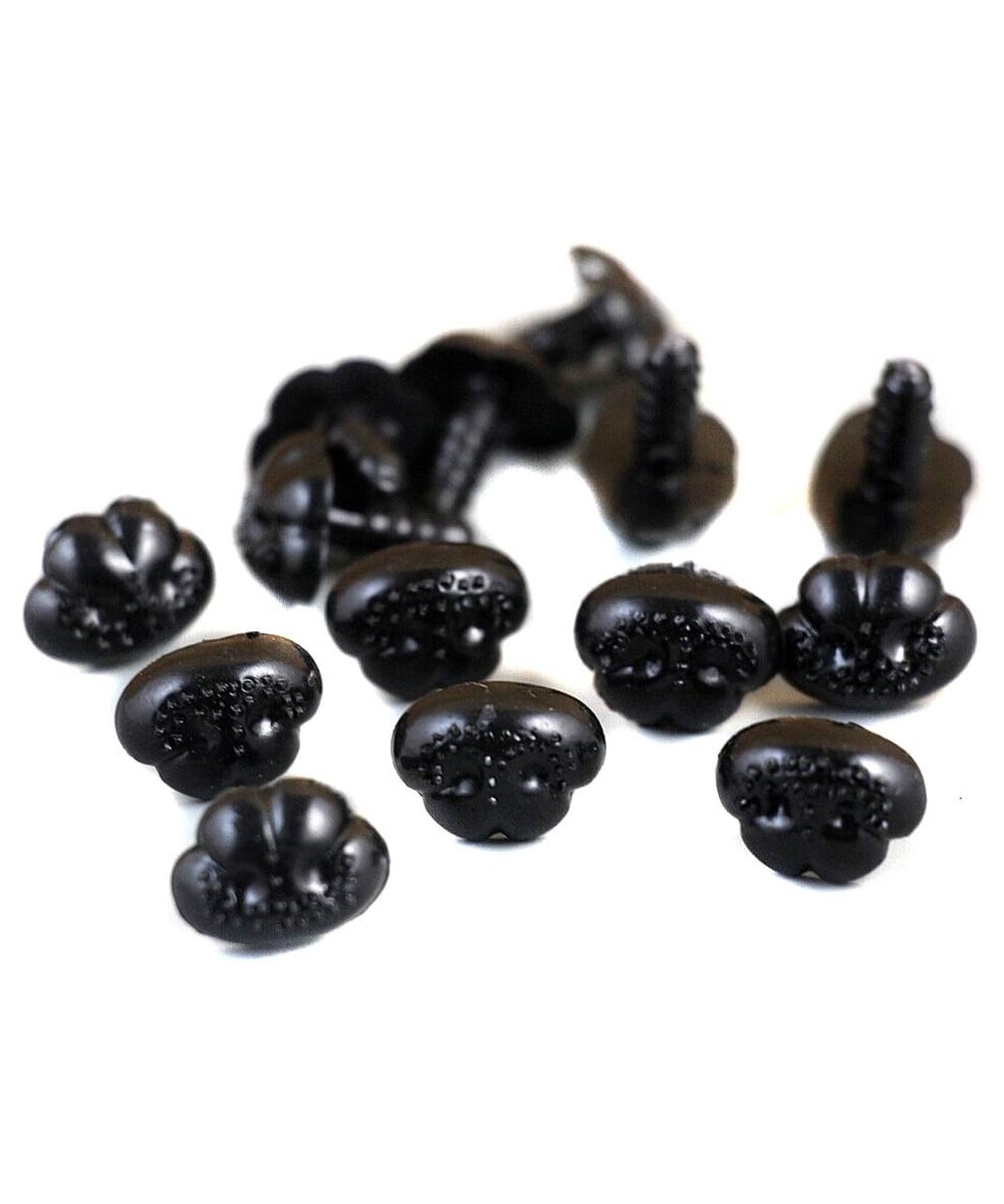 100 Pcs Black Plastic Teddy Bear Noses for Puppy Doll Stuffed Animal Toy 13x16mm $23.74 Stuffed Animals & Teddy Bears