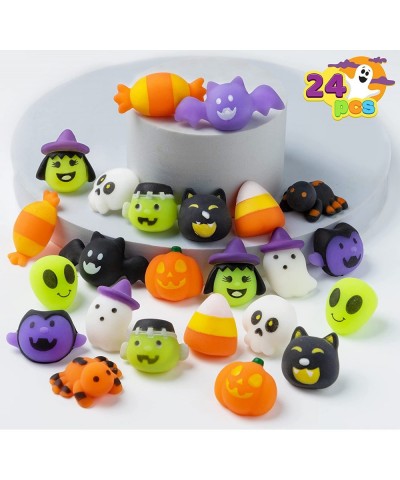 24 Pcs Halloween Mochi Squishy Toys Halloween Classies Character Squishy Toys for Halloween Christmas Party Favors Boys & Gir...