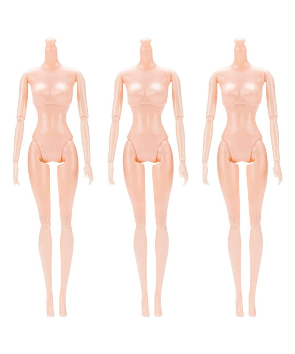 3pcs Female Doll Body 12 Joint Doll Making Moveable Body 26cm Without Head DIY Female Girls Women Figure (Style B) $23.99 Dolls