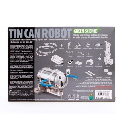 Toysmith KidzRobotix Tin Can Robot DIY Science Kits STEM Powered Kids For Boys & Girls Ages 8+ $18.67 Educational Science Kits