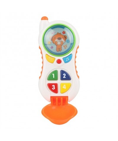 Baby Cell Phone Music Mobile Toy with Sound and Light for 1 Year Old Kids $15.11 Pretend Phones & Smartphones