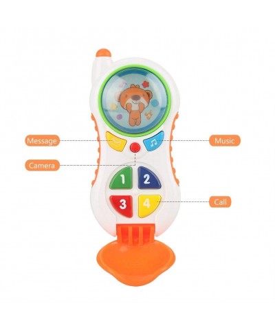 Baby Cell Phone Music Mobile Toy with Sound and Light for 1 Year Old Kids $15.11 Pretend Phones & Smartphones