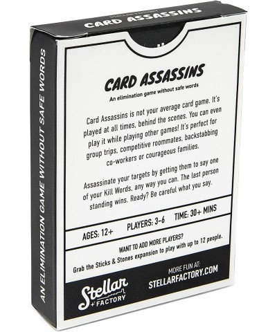 Card Assassins: A Party Game Without Safe Words $24.25 Card Games