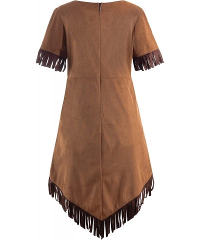 Girls Native American Costume Kids Dress Outfit $41.46 Kids' Costumes