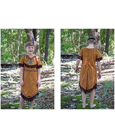 Girls Native American Costume Kids Dress Outfit $41.46 Kids' Costumes