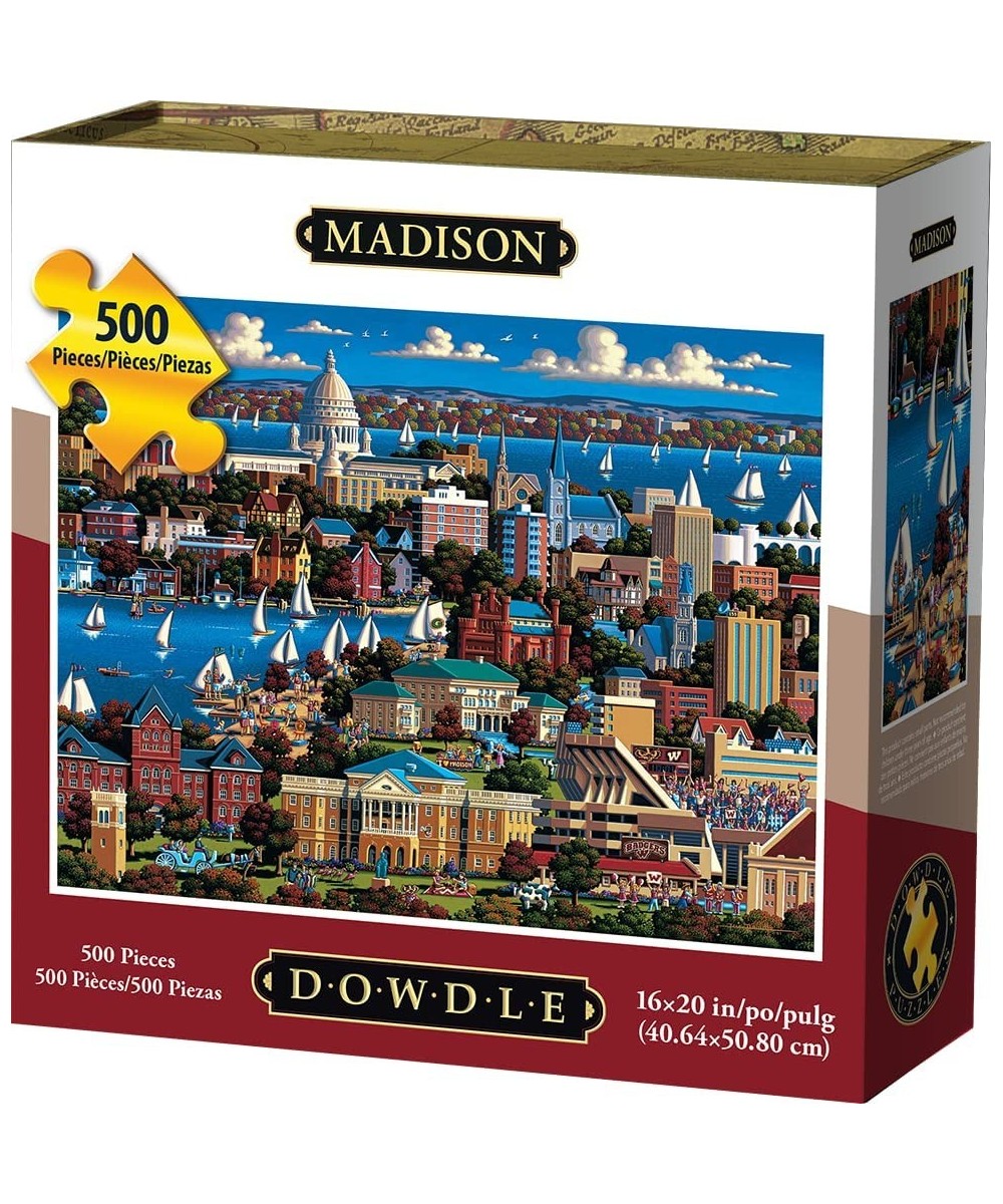 Dowdle Jigsaw Puzzle - Madison - 500 Piece $42.60 Jigsaw Puzzles