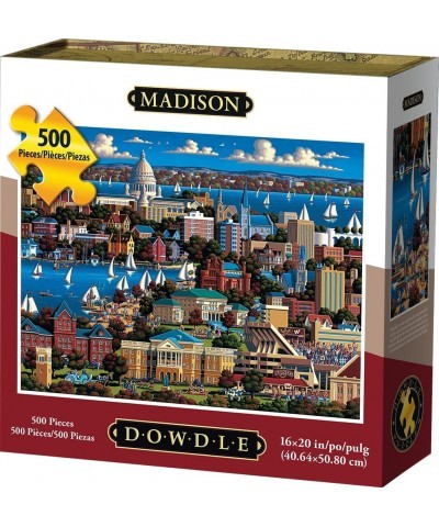 Dowdle Jigsaw Puzzle - Madison - 500 Piece $42.60 Jigsaw Puzzles