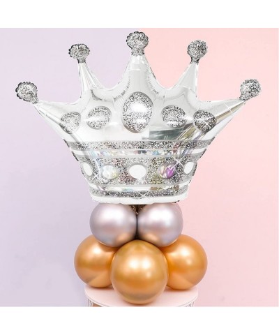 2Pcs Silver Crown Foil Balloons Party Decorations.For Birthday Party Anniversary Supplies $16.08 Kids' Party Decorations