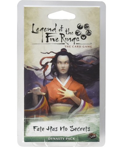 Legend of the Five Rings LCG: Fate Has No Secrets $17.69 Card Games