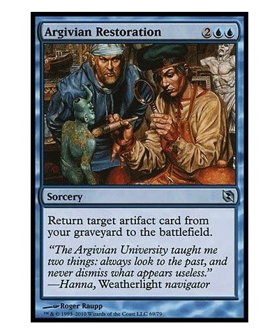 Argivian Restoration - Duel Decks: Elspeth vs Tezzeret $12.37 Card Games