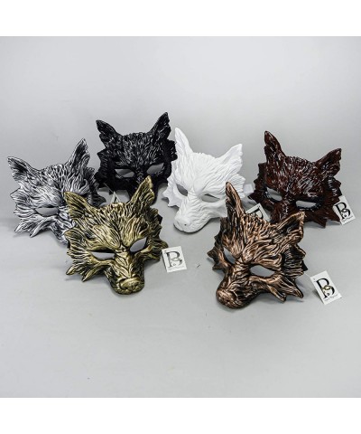 Wolf Mask Animal Masquerade Ball Wolves Mask Halloween Cosplay Costume Mask Party Masks Props $44.54 Kids' Dress-Up Accessories