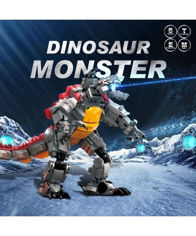 2022 STEM Star Monster Wars Toys 12 in 1 Build for Kids Who Love Jurassic Dinosaur Building Blocks Kit or Spaceship Christmas...