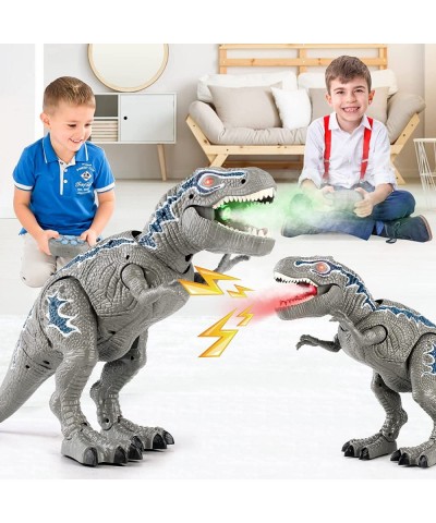 Remote Control Dinosaur Toys for 3-12 Year Old Boys Girls LED Light Up Walking and Roaring Realistic T-Rex Dinosaur Toy with ...