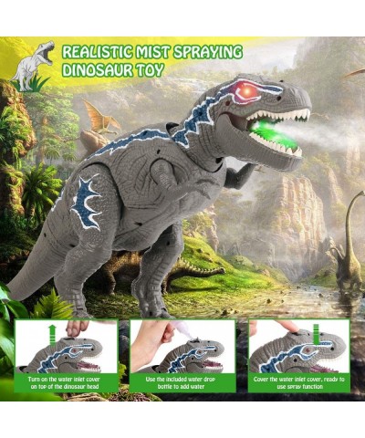 Remote Control Dinosaur Toys for 3-12 Year Old Boys Girls LED Light Up Walking and Roaring Realistic T-Rex Dinosaur Toy with ...