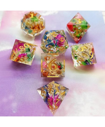 DND Dice Set D&D Dungeons and Dragons RPG MTG D20 Polyhedral Pathfinder Role Playing D and D Table Games Accessories Resin Di...