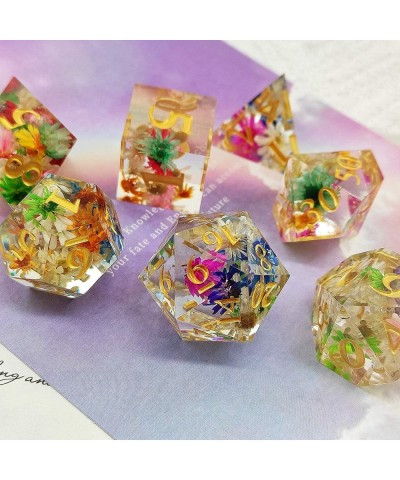 DND Dice Set D&D Dungeons and Dragons RPG MTG D20 Polyhedral Pathfinder Role Playing D and D Table Games Accessories Resin Di...