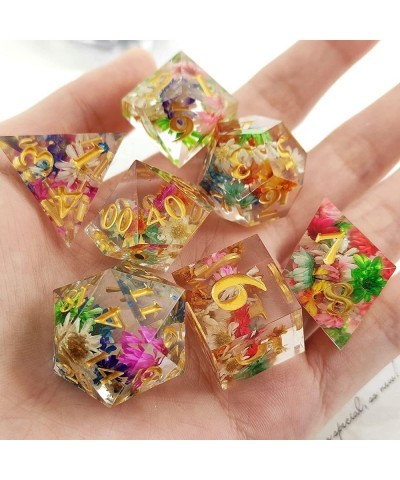 DND Dice Set D&D Dungeons and Dragons RPG MTG D20 Polyhedral Pathfinder Role Playing D and D Table Games Accessories Resin Di...