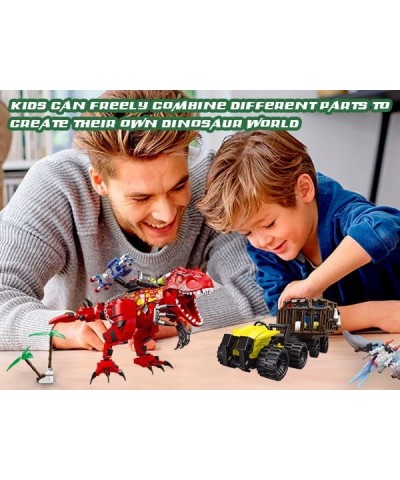 Dinosaur Building Toy Set Jurassic World 2022 New 575PCS Dinosaur Building Blocks Dinosaur Building Building Toys for Boys Ag...