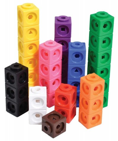 Math Cubes - Set of 100 - Math Manipulatives - Classroom Learning Supplies Homeschool Supplies Preschool Learning Counting To...