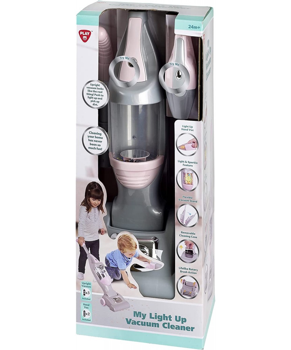 My Light-up Vacuum Cleaner Playset with Light Up Hand Vac - Pink and Grey Designed for Kids Ages 2+ Years $66.47 Toy Home Cle...