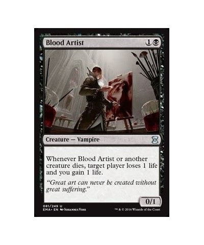 Blood Artist (081/249) - Eternal Masters - Foil $19.44 Card Games