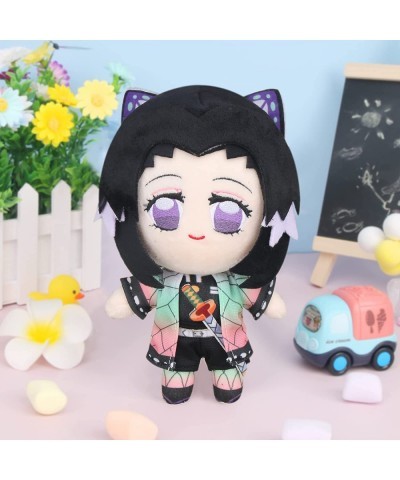 Anime Figure Kochou Shinobu Plush Doll 7.8"/20cm Cartoon Stuffed Plushies Kids Toys Birthday Gift Cosplay Props Home Decor $2...