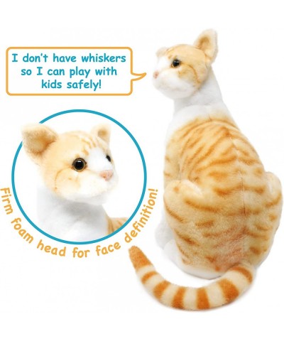 Tobias The Orange Tabby Cat - 12 Inch Stuffed Animal Plush - by Tiger Tale Toys $32.65 Stuffed Animals & Teddy Bears