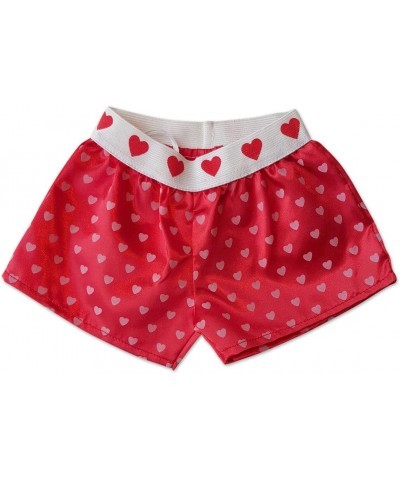 Satin Heart Boxer Shorts Teddy Bear Clothes Fit 14" - 18" Build-a-bear Vermont Teddy Bears and Make Your Own Stuffed Animals ...