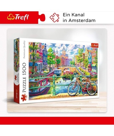 1500 Piece Jigsaw Puzzles Amsterdam Canal Colorful Puzzle of The Netherlands European Puzzle Adult Puzzles 26149 $20.43 Jigsa...