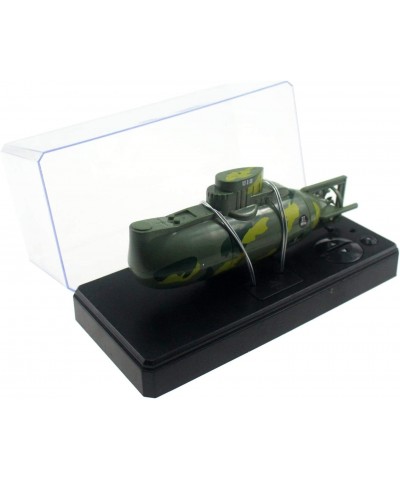 Mini RC Submarine Remote Control Boat Ship Military Model Electronic Water Toy Diving for Fish Tank Water Tub Kids Birthday G...