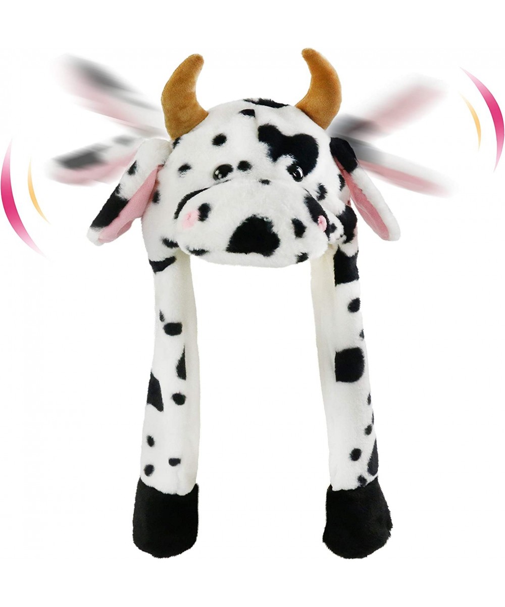 Plush Animal Hat Ear Moving Jumping Hats Funy Interactive Hat $31.01 Kids' Dress-Up Accessories