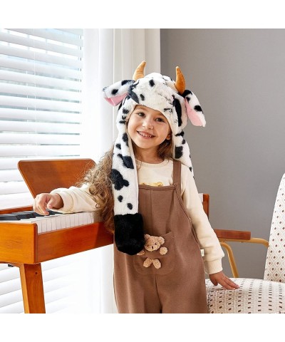 Plush Animal Hat Ear Moving Jumping Hats Funy Interactive Hat $31.01 Kids' Dress-Up Accessories